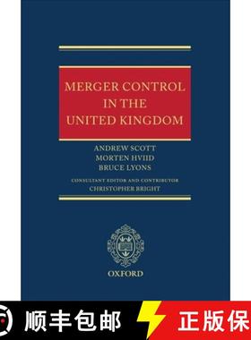 【3-4周达】Merger Control in the United Kingdom [9780199276882]