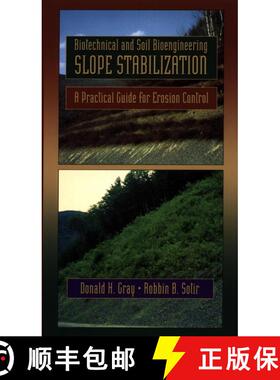 【3-4周达】Biotechnical And Soil Bioengineering Slope Stabilization: A Practical Guide For Erosion Co... [9780471049784]
