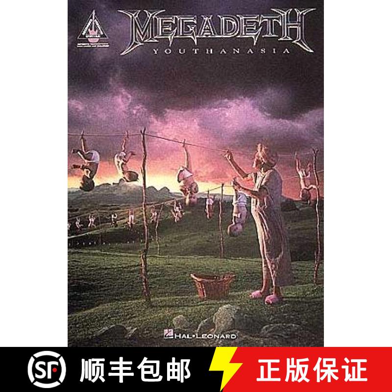 【2-3周达】Megadeth - Youthanasia: Youthanasia - Guitar Recorded Versions [9780793547371]