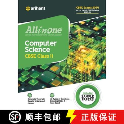 【3-4周达】All In One Class 11th Computer Science for CBSE Exam 2024 [9789350105450]