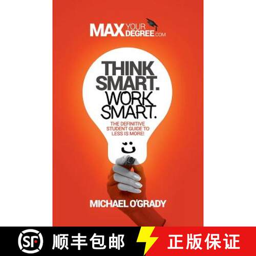 【3-4周达】Think Smart. Work Smart.: The definitive student guide to less is more! [9780993528903]