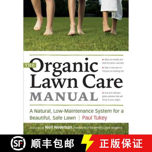 【3-4周达】The Organic Lawn Care Manual: A Natural, Low-Maintenance System for a Beautiful, Safe Lawn [9781580176491]