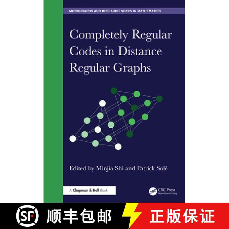 【3-4周达】Completely Regular Codes in Distance Regular Graphs [9781032494449]