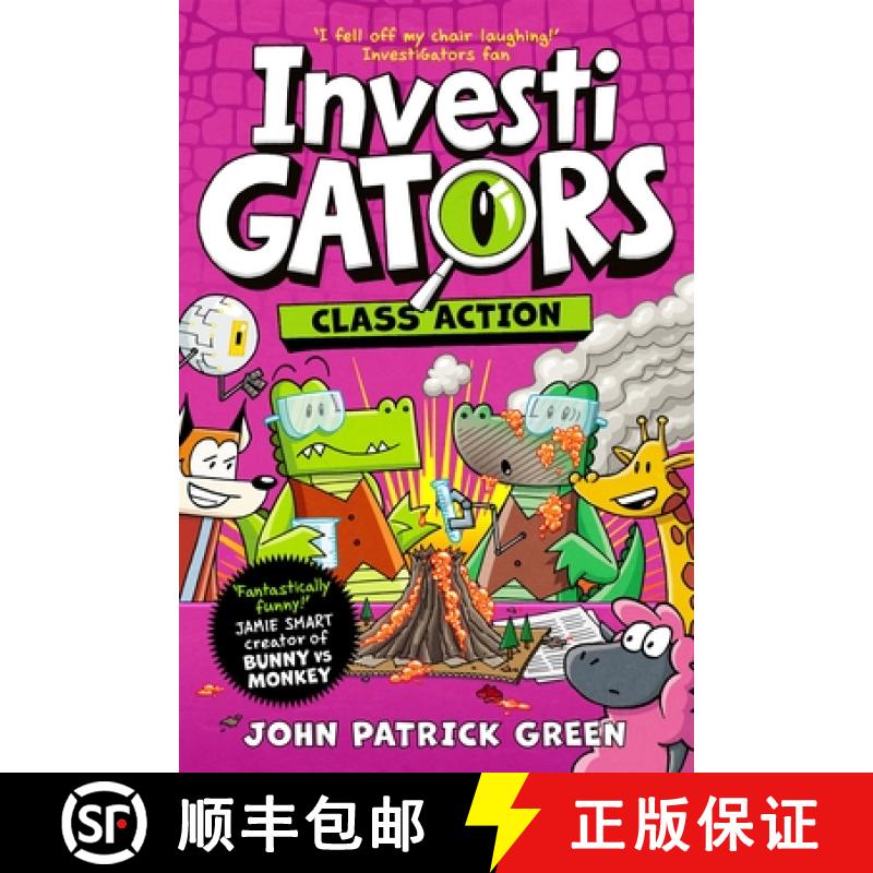 【3-4周达】InvestiGators: Class Action: A Full Colour  Laugh-Out-Loud Comic Book Adventure! [9781035015443]