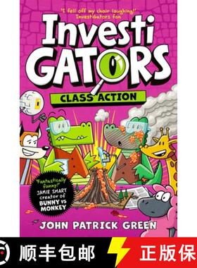 【3-4周达】InvestiGators: Class Action: A Full Colour  Laugh-Out-Loud Comic Book Adventure! [9781035015443]