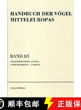 预订 Handbuch der Vögel Mitteleuropas Band 8: Charadriiformes 3/I [9783891040164]
