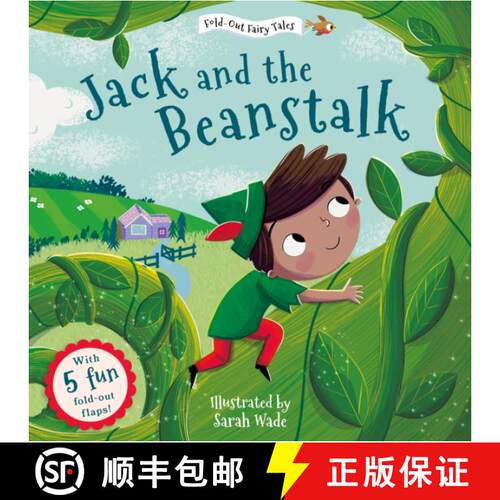 【2-3周达】精装 Jack and the Beanstalk (Fold-Out Fairy Tales) [9781802635089]