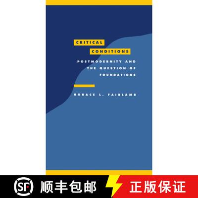 【3-4周达】精装 Critical Conditions: Postmodernity and the Question of Foundations - Critical Conditi... [9780521450478]