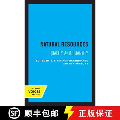 【3-4周达】Natural Resources: Quality and Quantity (First Edition) [9780520332607]