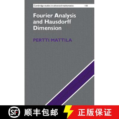 现货 精装 傅里叶分析和豪斯多夫维数 Fourier Analysis and Hausdorff Dimension [9781107107359]