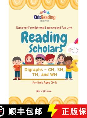 【3-4周达】Reading Scholars: Digraphs - CH, SH, TH, and WH [9798330302031]