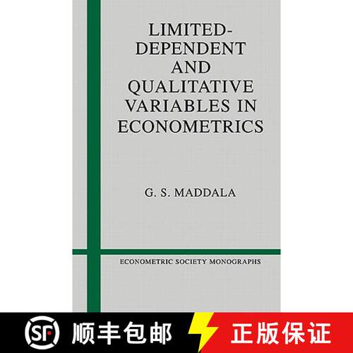 预订 Limited-Dependent and Qualitative Variables in Econometrics: - Limited-Dependent and Qualitative... [9780521338257]