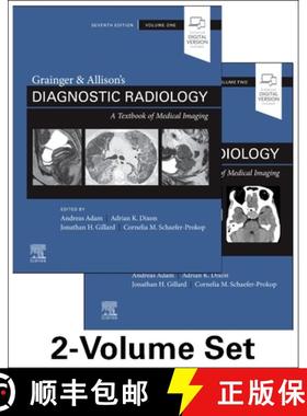 【3-4周达】Grainger & Allison's Diagnostic Radiology [9780702075247]