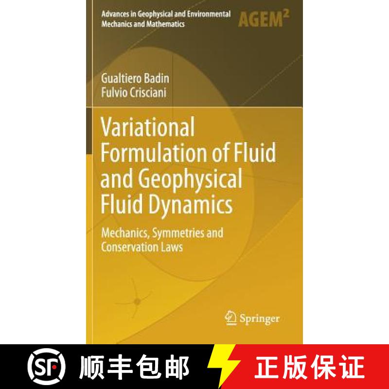 【3-4周达】Variational Formulation of Fluid and Geophysical Fluid Dynamics : Mechanics, Symmetries an... [9783319596945]