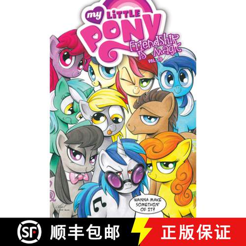 【3-4周达】精装 My Little Pony: Friendship Is Magic: Vol. 10 [9781532142260]