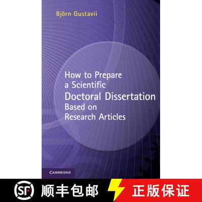 【3-4周达】How to Prepare a Scientific Doctoral Dissertation Based on Research Articles [9781107669048]