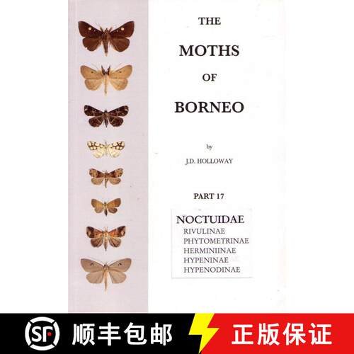 【3-4周达】The Moths of Borneo, Part 17 [9789834005382]