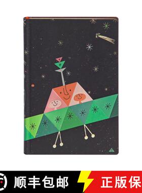 【3-4周达】Higher and Higher (Retro Pop) Mini Unlined Softcover Flexi Journal [9781439764831]