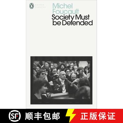 【3-4周达】Society Must Be Defended : Lectures at the Collège de France, 1975-76 [9780241435168]