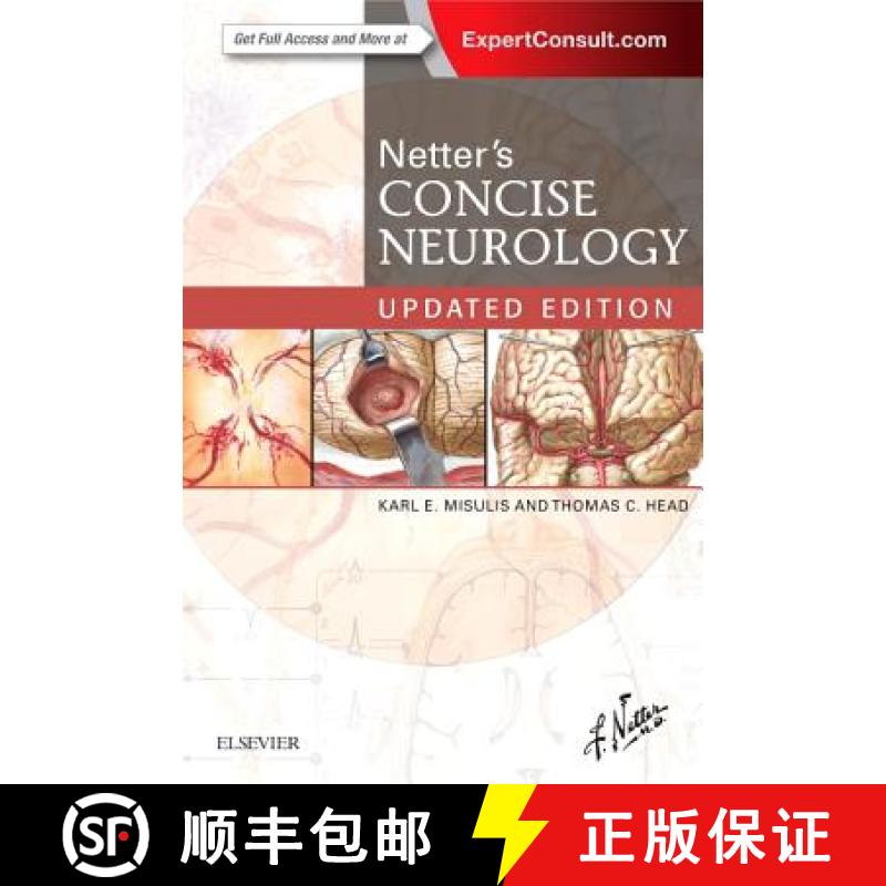 【3-4周达】Netter's Concise Neurology Updated Edition [9780323482547]