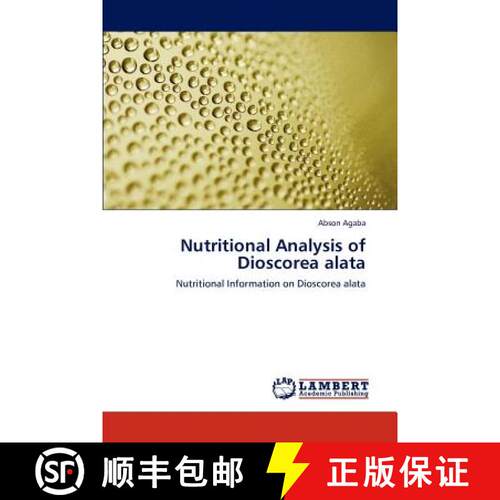 预订 Nutritional Analysis of Dioscorea Alata [9783659262555]