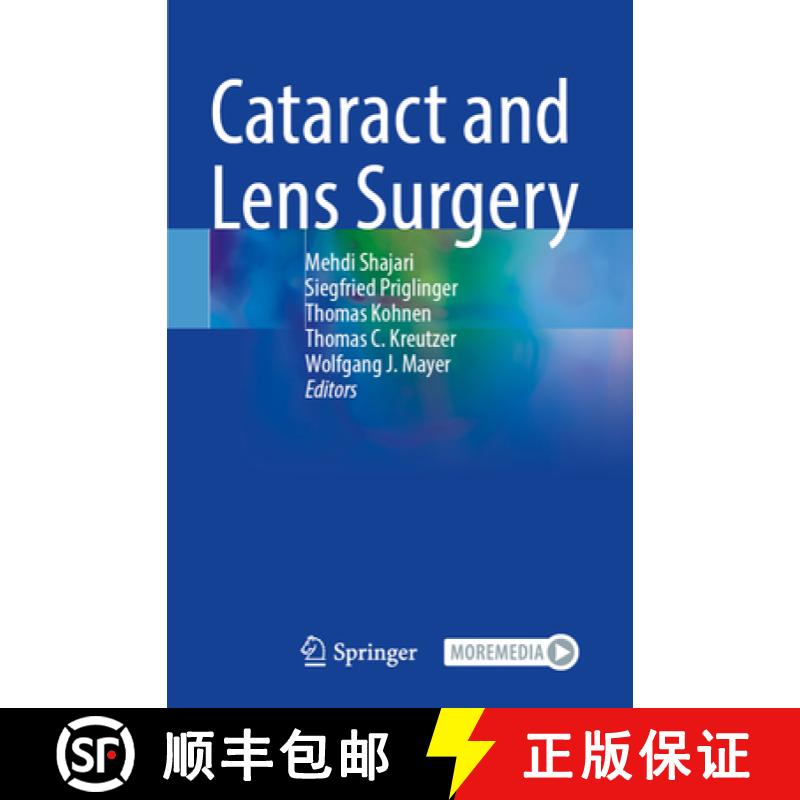 【3-4周达】Cataract and Lens Surgery [9783031053962]