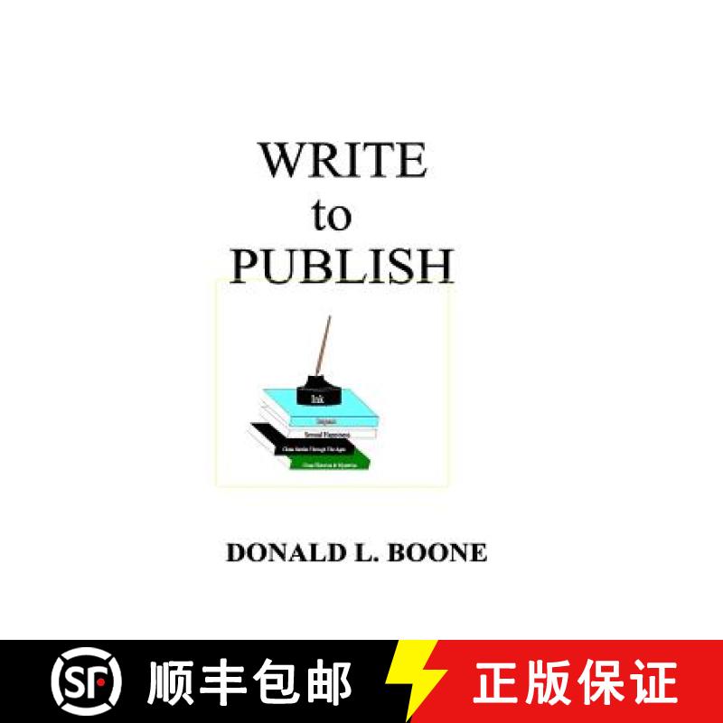 【3-4周达】Write to Publish [9781882896196]