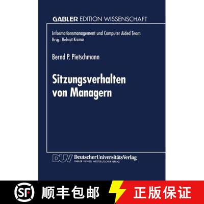 【3-4周达】Sitzungsverhalten von Managern : Entwicklung und Anwendung einer Methode zur Ermittlung si... [9783824462254]