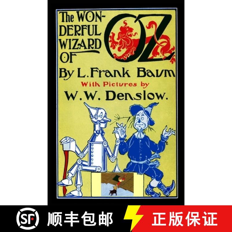 【3-4周达】The Wonderful Wizard of Oz: (Facsimile of 1900 Edition With 148 Original Color Illustrations) [9781684228188]