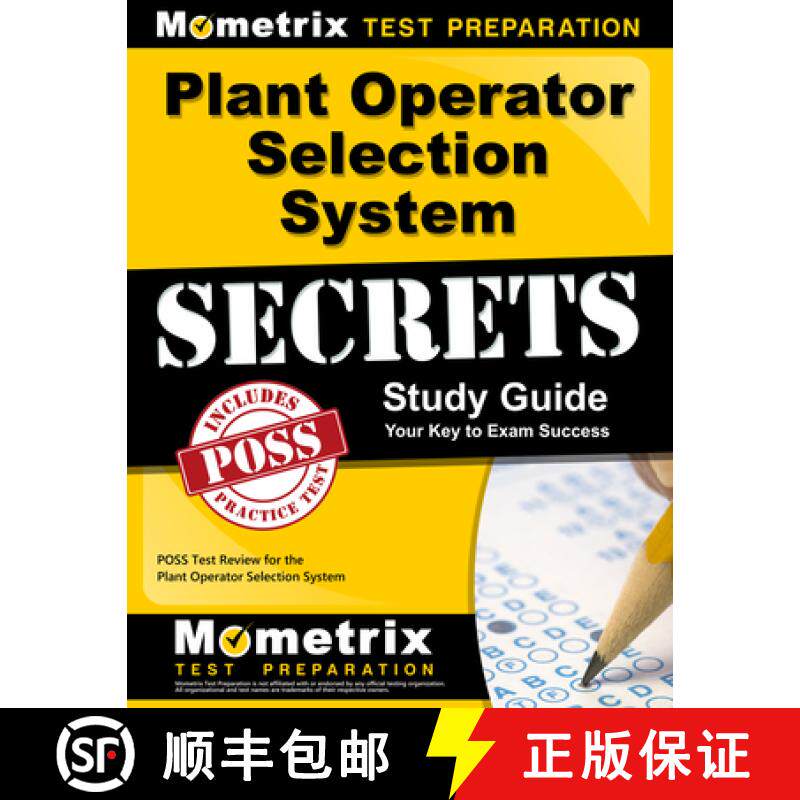 预订 Plant Operator Selection System Secrets Study Guide: Poss Test Review for the Plant Operator Sel... [9781610725798]