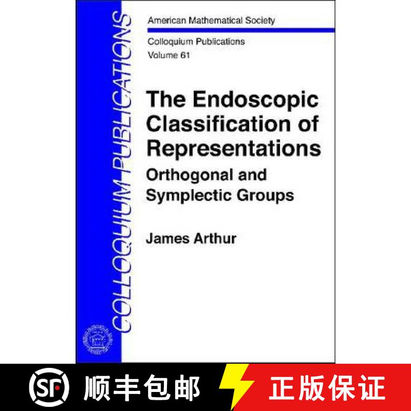 【3-4周达】Endoscopic Classification of Representations Orthogonal and [9780821849903]