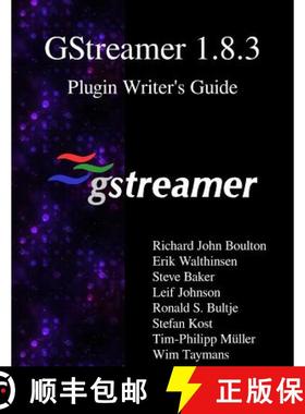 预订 GStreamer 1.8.3 Plugin Writer's Guide [9789888406661]