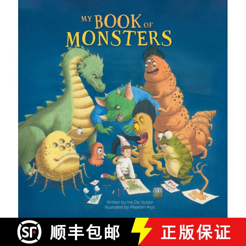 【3-4周达】My Book of Monsters [9781605377865]
