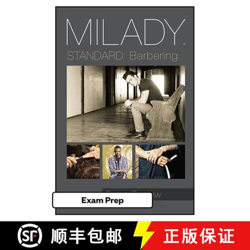 【3-4周达】Exam Review for Milady Standard Barbering [9781305100671]