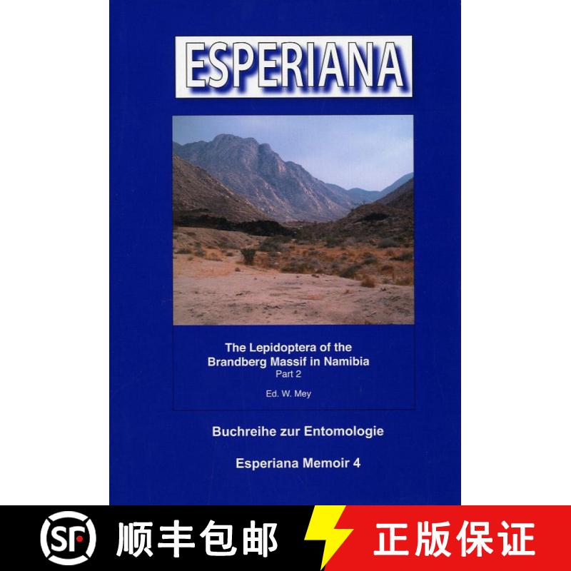 预订 Esperiana Memoir, Volume 4: The Lepidoptera of the Brandenberg Massif in Namibia Part 2 [9783938249079]