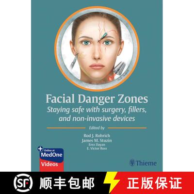 【3-4周达】精装 Facial Danger Zones: Staying Safe with Surgery, Fillers, and Non-Invasive Devices [9781684200030]