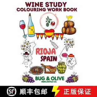 Rioja 9781105527166 4周达 Book Colouring Spain Olive Bug