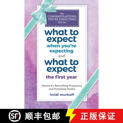 【3-4周达】What to Expect: The Congratulations, You're Expecting! Gift Set New: (Includes What to Exp... [9781523529667]