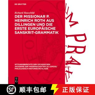Sanskrit Missionar Roth Heinrich 预订 Dillingen Europäische Grammatik Erste Die Und 9783112726426 Aus Der