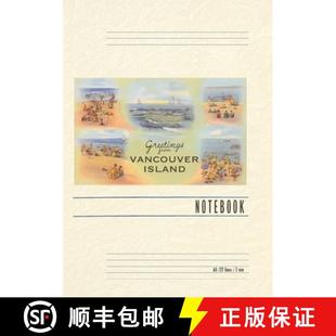 Island Greetings 4周达 9798385404964 Notebook Lined from Canada Vancouver Vintage