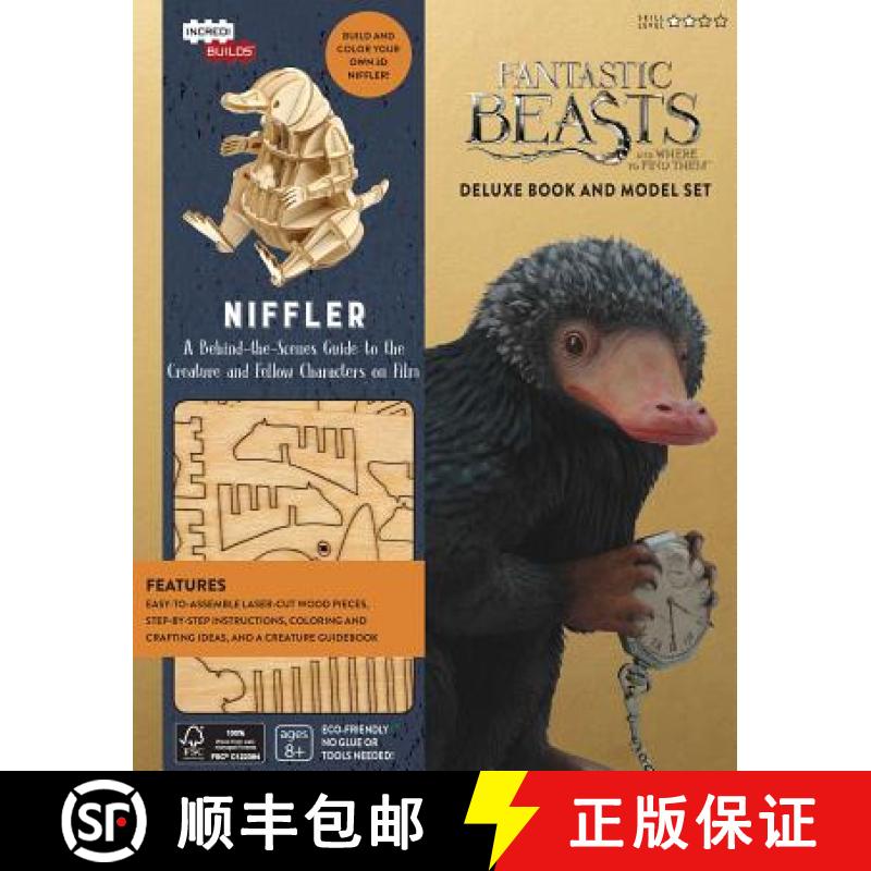 Incredibuilds: Fantastic Beasts and Where to Find Them: Niffler Deluxe Book and Model Set [9781682980613]