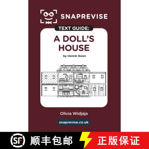 【3-4周达】SnapRevise A Doll's House Text Guide for English Literature [9781917424127]