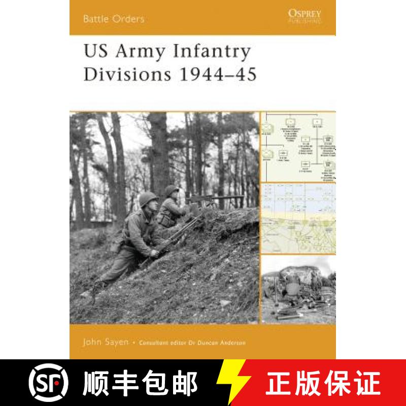 【3-4周达】US Army Infantry Divisions 1944-45 [9781846031199]