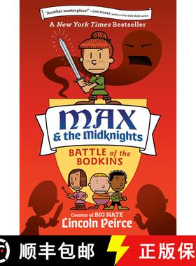 【3-4周达】Max and the Midknights: Battle of the Bodkins [9780593125939]