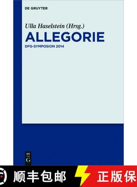【3-4周达】Allegorie：DFG-Symposion 2014 [9783110333558]