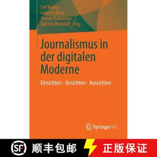 Ansichten 9783658011437 Journalismus digitalen Moderne der 4周达 Aussichten Einsichten