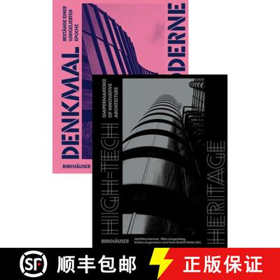 【3-4周达】Denkmal Postmoderne & High-Tech Heritage Set [9783035629613]