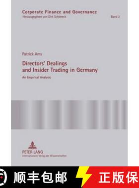 预订 Directors' Dealings and Insider Trading in Germany : An Empirical Analysis [9783631603918]