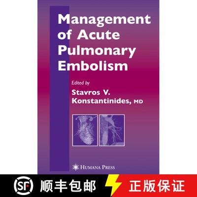 【3-4周达】Management of Acute Pulmonary Embolism [9781588296443]