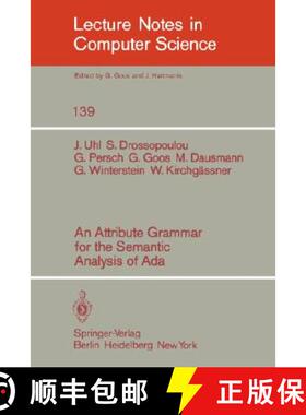 【3-4周达】An Attribute Grammar for the Semantic Analysis of ADA [9783540115717]